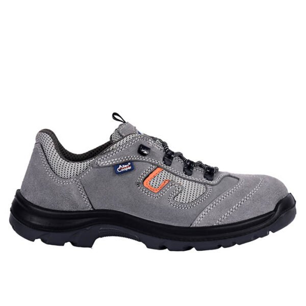 allen cooper ac 1459 sporty safety shoe with anti-skid sole design, isi marked industrial shoe