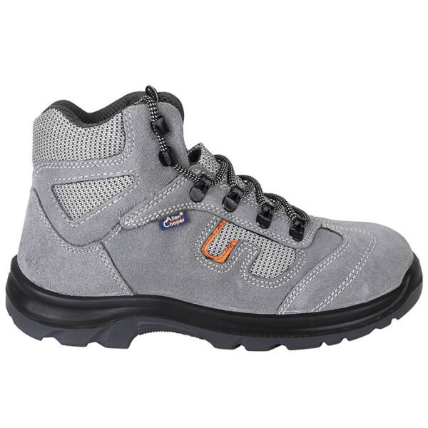 allen cooper ac 1464 sporty safety shoe with anti-skid sole design, isi marked industrial shoe