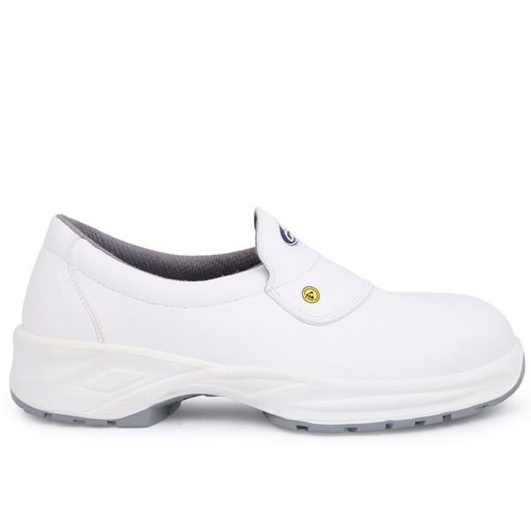 Allen cooper washable safety shoe AC 1442, micro-fibre upper, dd-pu sole, anti-skid, heat, water & oil resistant.