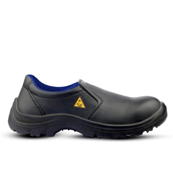euro security aqua safety shoe. slip-on, esd, 200j steel toe cap, anti-skid, water resistant footwear